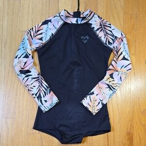 Roxy Kids Long Sleeve Swimsuit